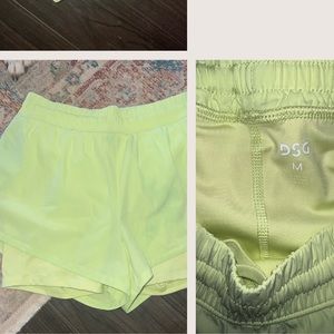 DSG (Target) running shorts.